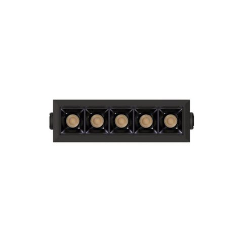 Spot Embutir Square Micro 11,5w 2700k 30º Irc90 Preto-stella