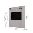 Ver imagem 7 de Painel Trento Ripado para Tvs até 75 Polegadas Bali