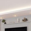 Ver imagem 3 de Painel Trento Ripado para Tvs até 75 Polegadas Bali