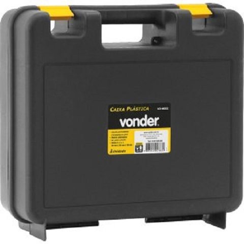 Maleta Plástica Furadeira e Ferramentas Vonder Vd6002