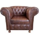 Ver imagem 4 de Conjunto Chesterfield 1 Namoradeira 160cm + 2 Poltronas Luiz Xv Corano Marrom