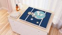 Ver imagem 4 de Kit Berço Enxoval de Bebê Espaço Astronauta Azul