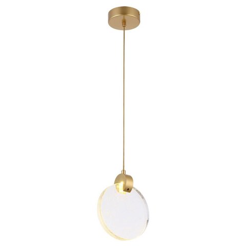 Lustre Pendente Luminaria Lua de Cristal Bolhas Led Decoraçao Iluminaçao Quarto Sala de Estar Cozinh