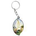 Ver imagem 2 de Kit Combo 10 Chaveiro Santa Nossa Senhora de Fátima Branco