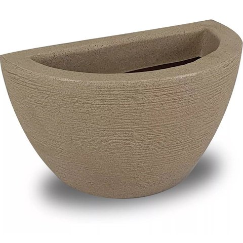 Vaso Decorativo para Plantas Parede Tamanho P:bege