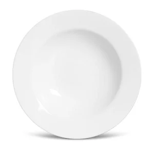 Conjunto Prato Fundos Monaco Branco 6pcs Porto Brasil