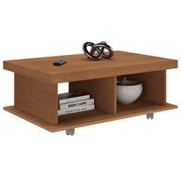 Mesa de Centro 90cm para Sala Tamburato 50mm Kael Cinamomo A09 - Mpozenato - 2