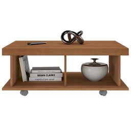 Mesa de Centro 90cm para Sala Tamburato 50mm Kael Cinamomo A09 - Mpozenato - 6