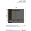 Ver imagem 2 de Painel Trend Off-White/Cinamomo/Ripado Bechara