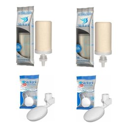Kit 2 Vela Tripla Ação P/ Filtro De Barro 2 Boias Stéfani - 1