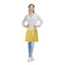 Avental de Cintura Amarelo Arte Pintura Cafeteria Salao 10un - 2