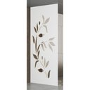 Ver imagem 2 de Painel Vazado Divisória Mdf Malibu Branco - 0,90x2,40m