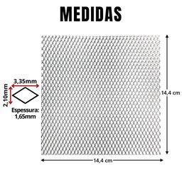 Tela Protetor de Ralo 15x15 Anti Pernilongos Ratos Insetos - 3 Tela Protetor de Ralo 15x15 Anti Pernilongos Ratos Insetos - 3