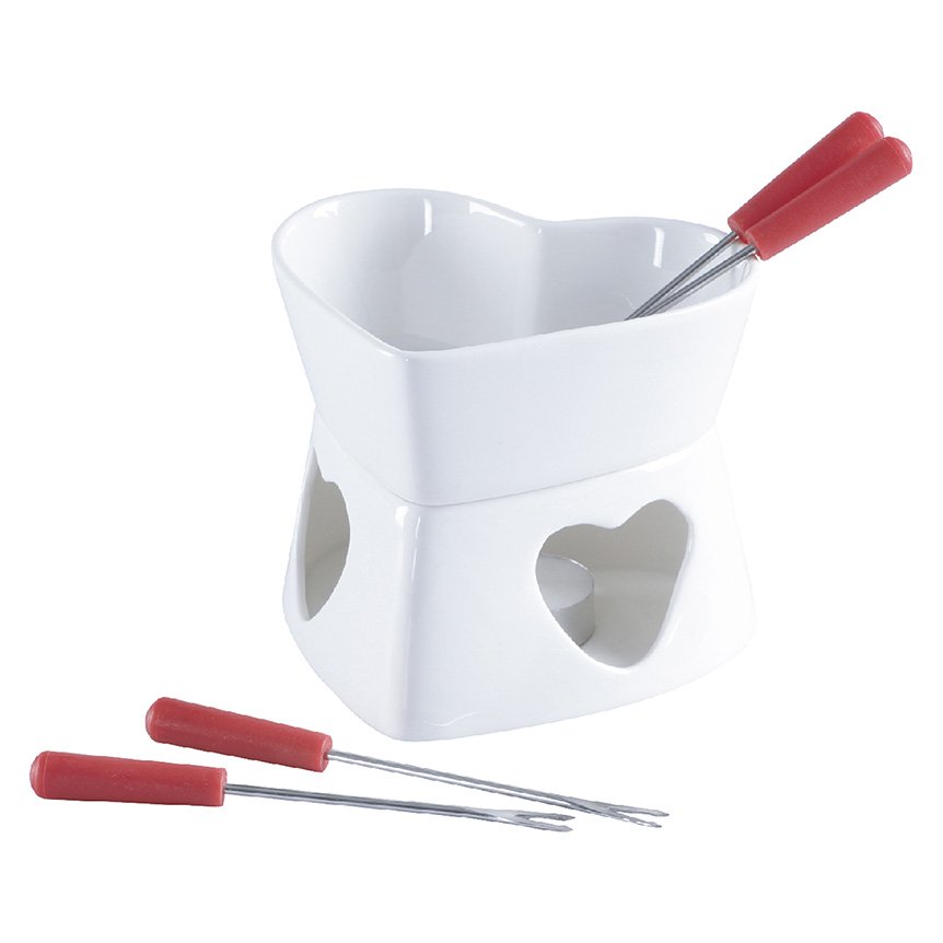 Conjunto De Fondue Herstal Branco 7 Peças HAUSKRAFT CJFN037/BR