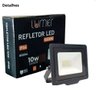 Refletor LED 10W Branco Frio Bivolt a Prova D água - 6