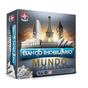Jogo Banco Imobiliário Mundo - Estrela