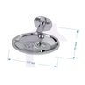 Kit Acessórios para Banheiro Aço Inox 5 Peças Junior Cod02 - 5
