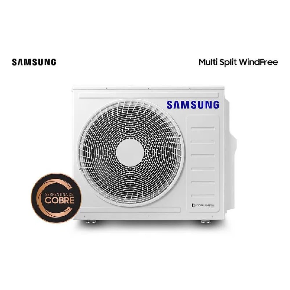 Ar Condicionado Multi Split Inverter Samsung Hi Wall Wind Free 1x9000 + 1x12000 BTU/h Quente e Frio  - 6