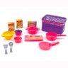 Cestinha de Cozinha Completa Pica Pau Utensílios Brinquedo - 2