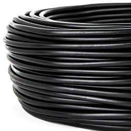 Cabo Pp 2x1,00 Mm Elétrico Flexível Preto - 30 Metros - 4