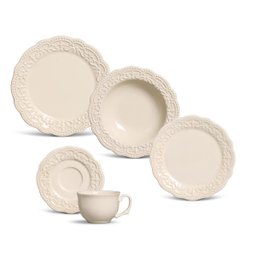 Aparelho de Jantar Passion Cru 20 Peças Porto Brasil - 1