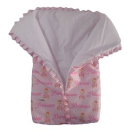 Saco de Dormir para Bebê com Ziper Estampa Ursinha Princesa - 2