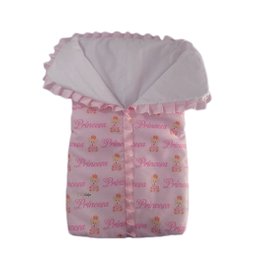 Saco de Dormir para Bebê com Ziper Estampa Ursinha Princesa - 1