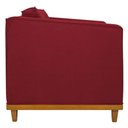 Ver imagem 5 de Sofá 2 Lugares Europa Suede Vermelho