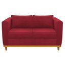 Ver imagem 7 de Sofá 2 Lugares Europa Suede Vermelho
