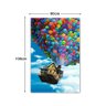 Quadro Tela Decorativa Canvas Up Altas Aventuras para Sala 100x60cm - 2