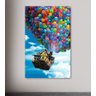 Quadro Tela Decorativa Canvas Up Altas Aventuras para Sala 100x60cm - 3