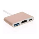 Ver imagem 1 de Adaptador Type-c Macho para Usb 3.0, Hdmi e Usb-c Femea Usb 3.1