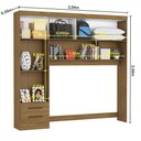 Ver imagem 4 de Guarda-roupa Modulado 5 Portas 2 Gavetas Carioca Móveis