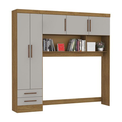 Guarda-roupa Modulado 5 Portas 2 Gavetas Carioca Móveis