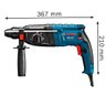 Martelete Perfurador Rompedor Rotativo Industrial Bosch GBH 2-24D, SDS-plus, 820 Watts - 220 Volts - 14