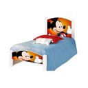 Ver imagem 2 de Cama Solteiro Infantil Mickey Adesivada com Colchão