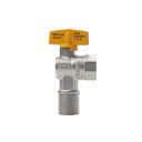 Ver imagem 2 de Válvula Esfera Angular 90° Gás M X F 1/2x1/2 Rosca Longa Brv