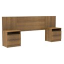 Ver imagem 1 de Cabeceira Extensível Rustic com 2 Criados Madesa