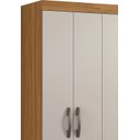 Ver imagem 3 de Guarda-Roupa 4 Portas NT 5005 Freijó com Off White - Notável