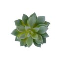 Ver imagem 5 de Kit 4 suculentas bananinha artificiais em silicone decoração