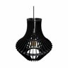 Lustre Pendente em Madeira - Stick Dress - Preto - 1