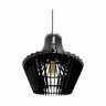 Lustre Pendente em Madeira - Stick Dress - Preto - 2
