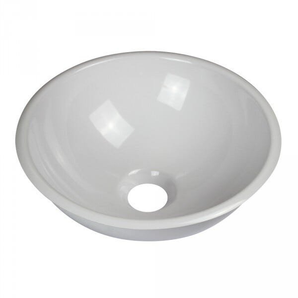 Cuba de Apoio Redonda 28 cm (Branca) - 2