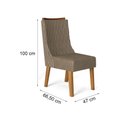 Ver imagem 3 de Conjunto 2 Cadeiras Estofadas Amélia Carvalho Europeu DJ Móveis