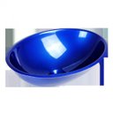 Ver imagem 1 de Cuba de Apoio Oval 37 cm (Azul Perolizada)