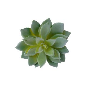 Kit 10 suculentas artificiais para jardim artificial em silicone