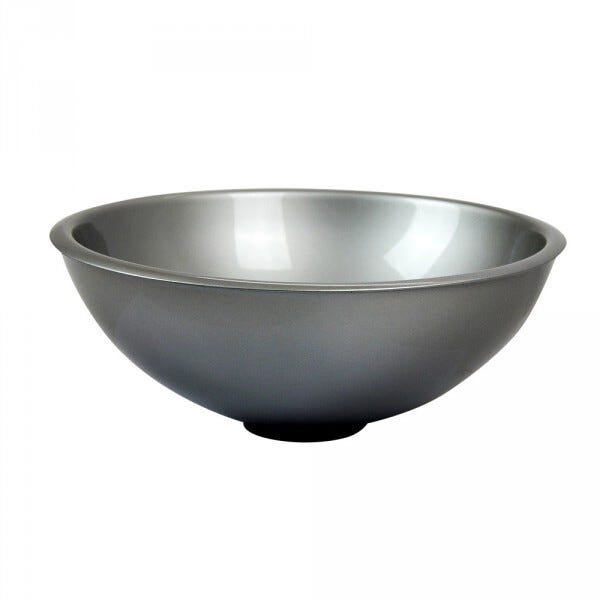 Cuba de Apoio Redonda 28 cm (Prata Perolizada) - 1