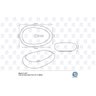 Cuba de Louça Apoio Oval 54 cm (Milão) - 3