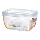 Ver imagem 2 de Pote Fliplock em Plástico Transparente 1800 Ml Rischioto