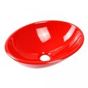 Ver imagem 1 de Cuba de Apoio Oval 37 cm (Vermelha)